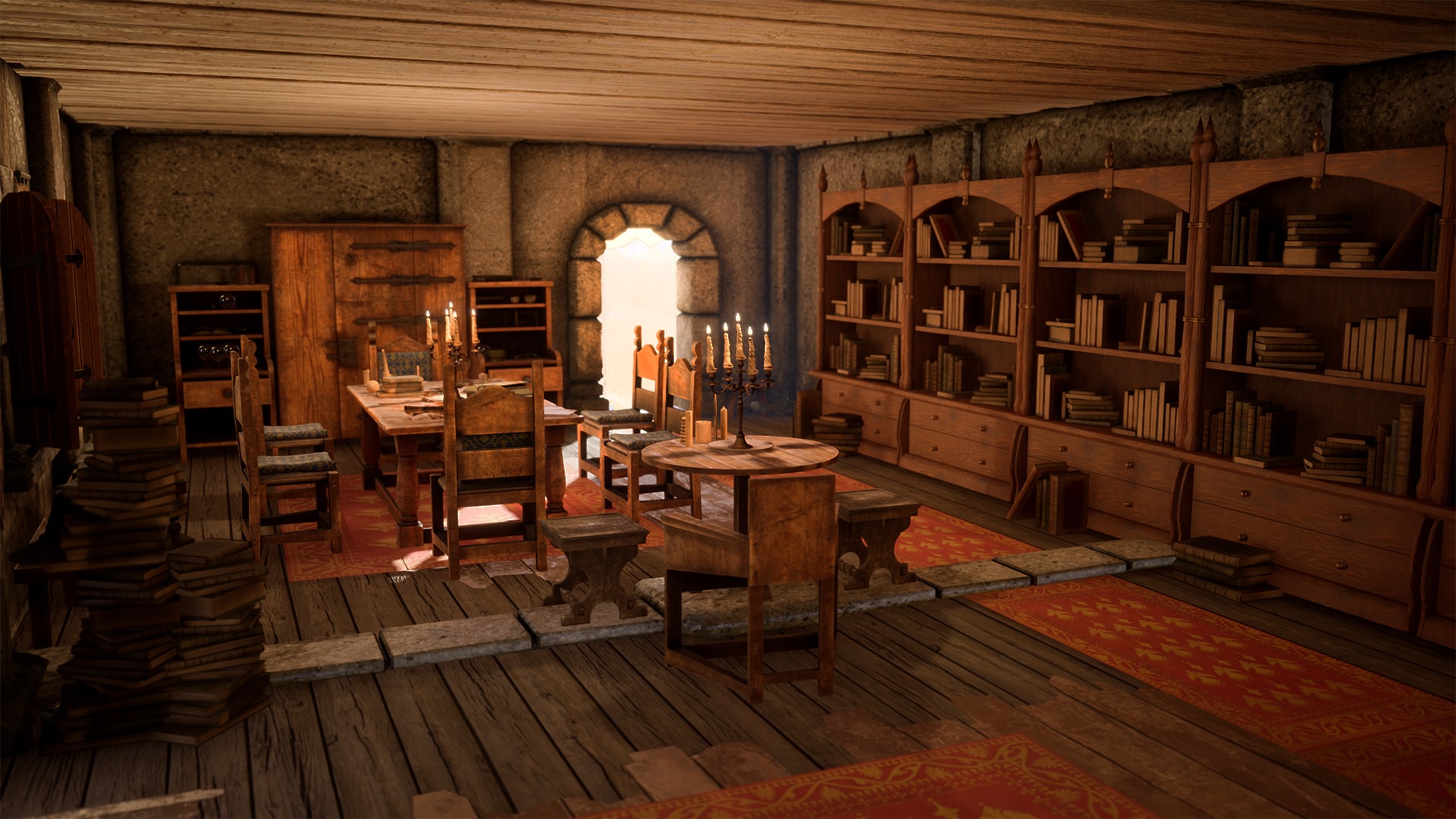 Medieval Furniture / 150+ Variations in Environments UE Marketplace